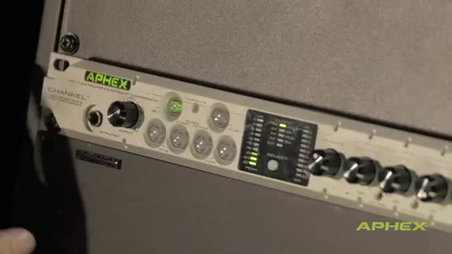 Aphex Channel Overview - Master Preamp & Input Processor