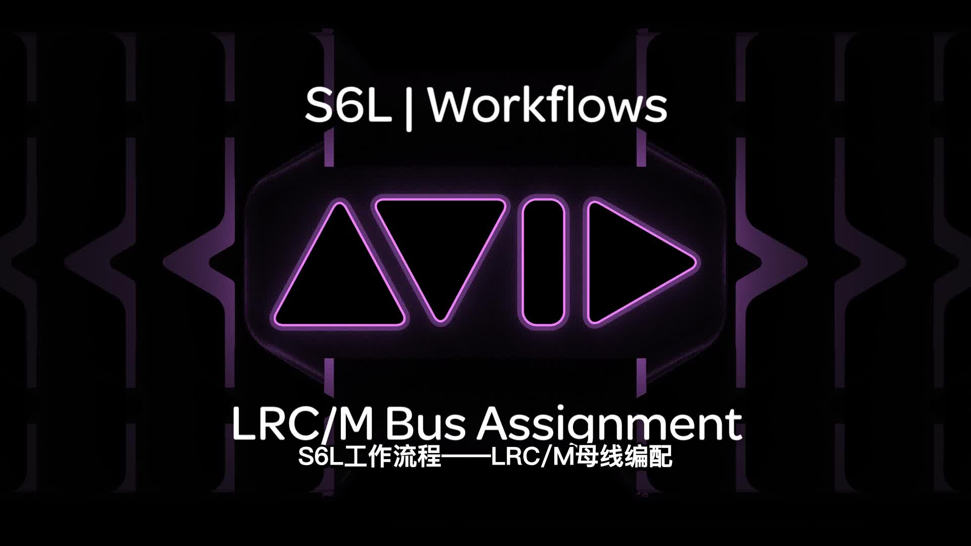 VENUE  S6L 操作流程系列视频5_LRCM编配