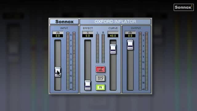 Sonnox® Oxford Inflator插件使用案例