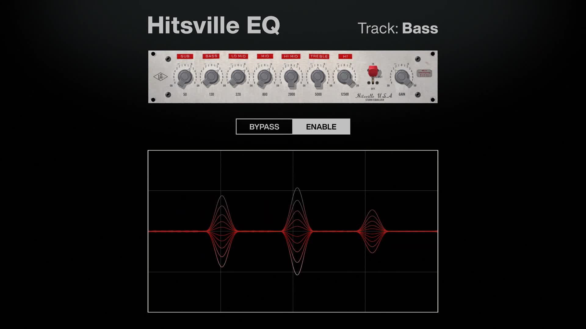 Hitsville EQ Plug-In Sound Examples | UAD Spark & UAD-2
